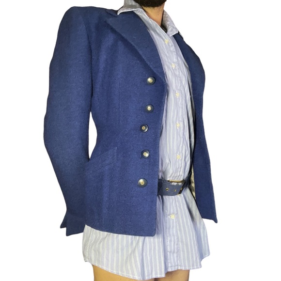 ⭐️ Vintage 70s Royal Blue Blazer - Picture 5 of 5